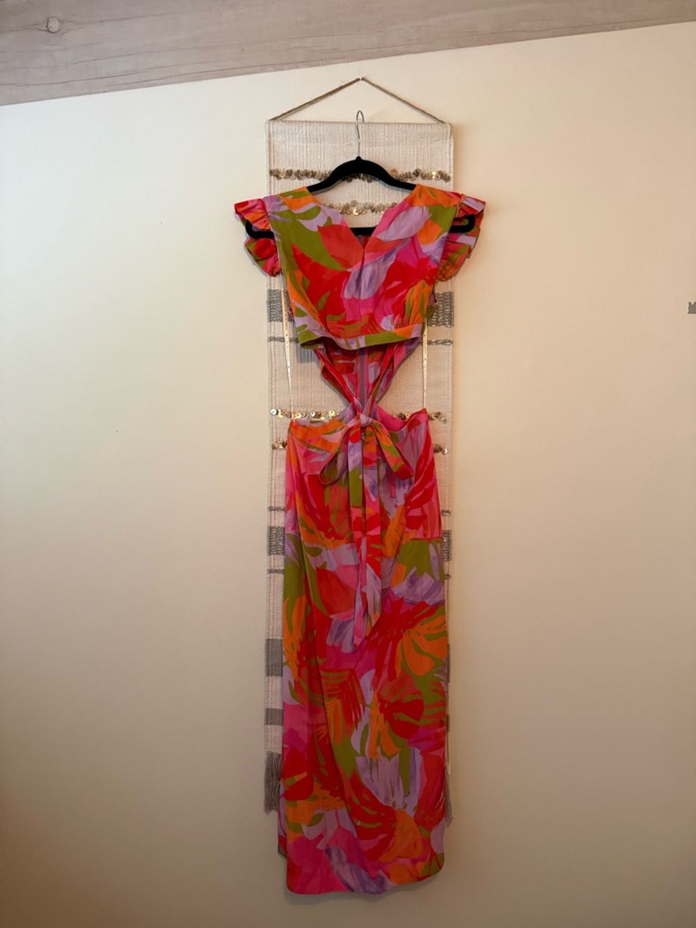 FARM Rio Multi-Color Floral Maxi Dress